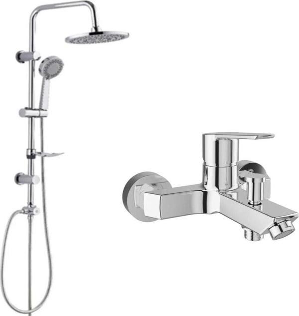Kale Mare Banyo Bataryası Ve Tema 53230 Tepe Duş Seti - Image 1