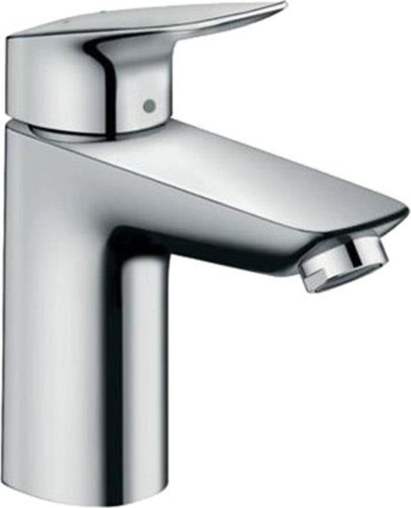 Hansgrohe Logis Tek Kollu Lavabo Bataryası 100 Kumandalı Krom 71100000 - Image 1