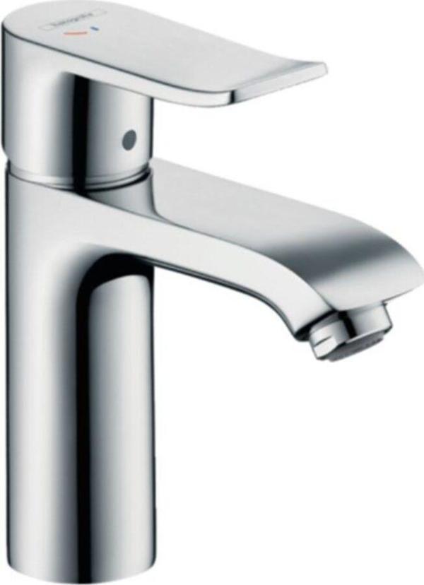 Hansgrohe Metris Tek Kollu Lavabo Bataryası Krom 110 Düşük Debi, Kumandasız - Image 1