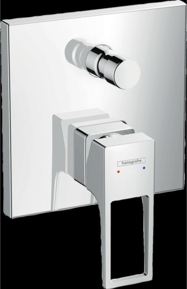 Hansgrohe Metropol Tek Kollu Banyo Bataryası Ankastre Loop Volan Ile 74545000 - Image 1