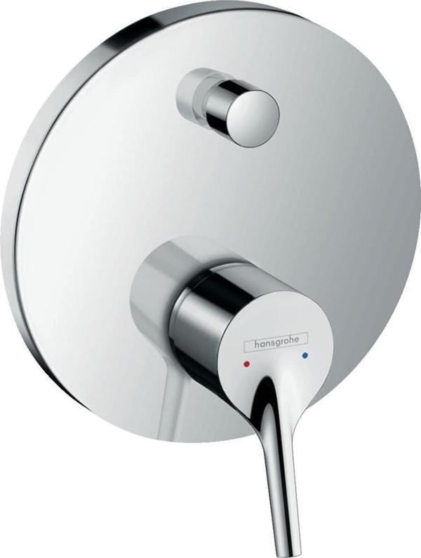 Hansgrohe Talis S Tek Kollu Banyo Bataryası Ankastre Montaj, Krom - Image 1