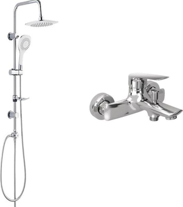 Kale Tandem Banyo Bataryası Ve Tema 53276 Tepe Duş Seti - Image 1