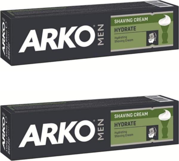 Arko Men Tıraş Kremi Hydrate 90 ml 2 Adet - Image 1