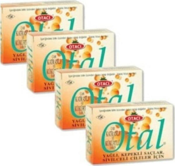 Otacı Otal Çam Katranlı Kükürtlü Sabun 80 Gr 4 Lü Set Uhımmk - Image 1