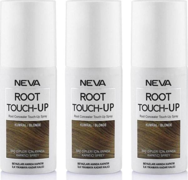 Root Touch-Up Neva Root Touch Up Kapatıcı Sprey 75 Ml Kumral 3 Adet - Image 1