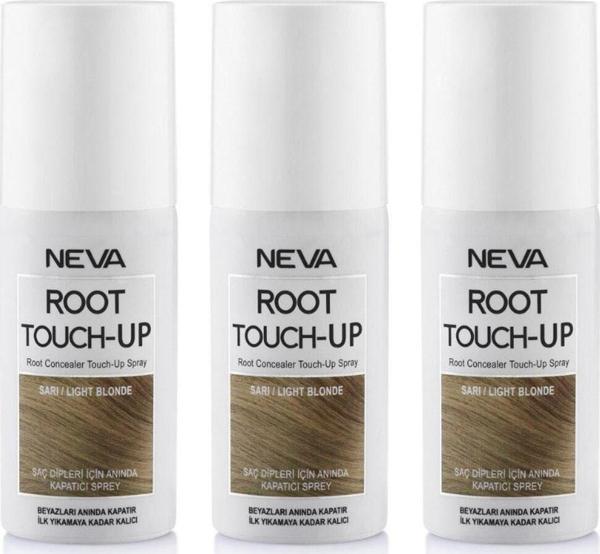 Root Touch-Up Neva Root Touch Up Kapatıcı Sprey 75 Ml Sarı 3 Adet - Image 1