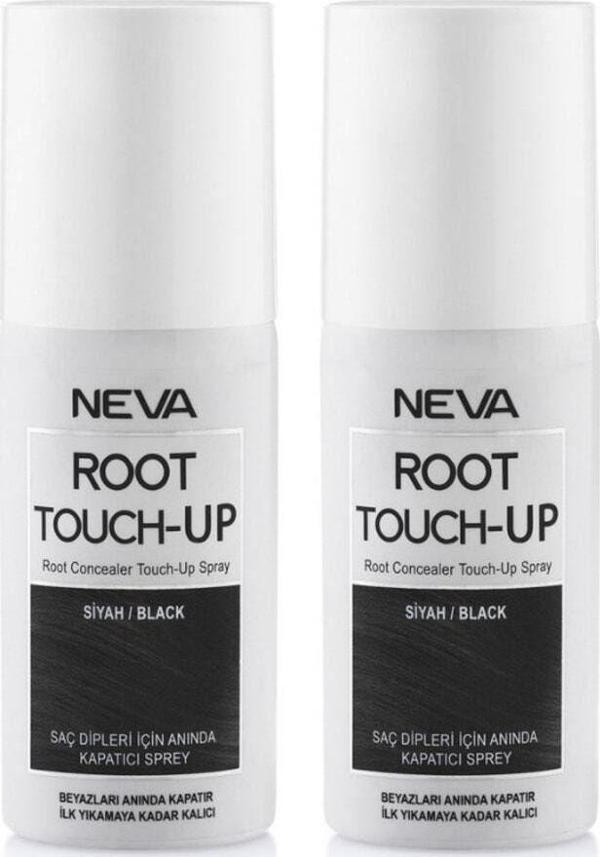 Root Touch-Up Neva Root Touch Up Kapatıcı Sprey 75 Ml Siyah 2 Adet - Image 1