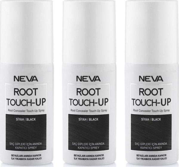 Root Touch-Up Neva Root Touch Up Kapatıcı Sprey 75 Ml Siyah 3 Adet - Image 1