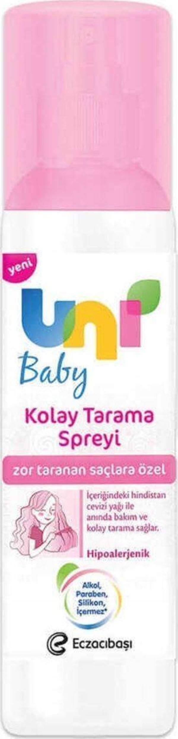 Uni Baby Kolay Tarama Saç Spreyi 200 Ml - Image 1