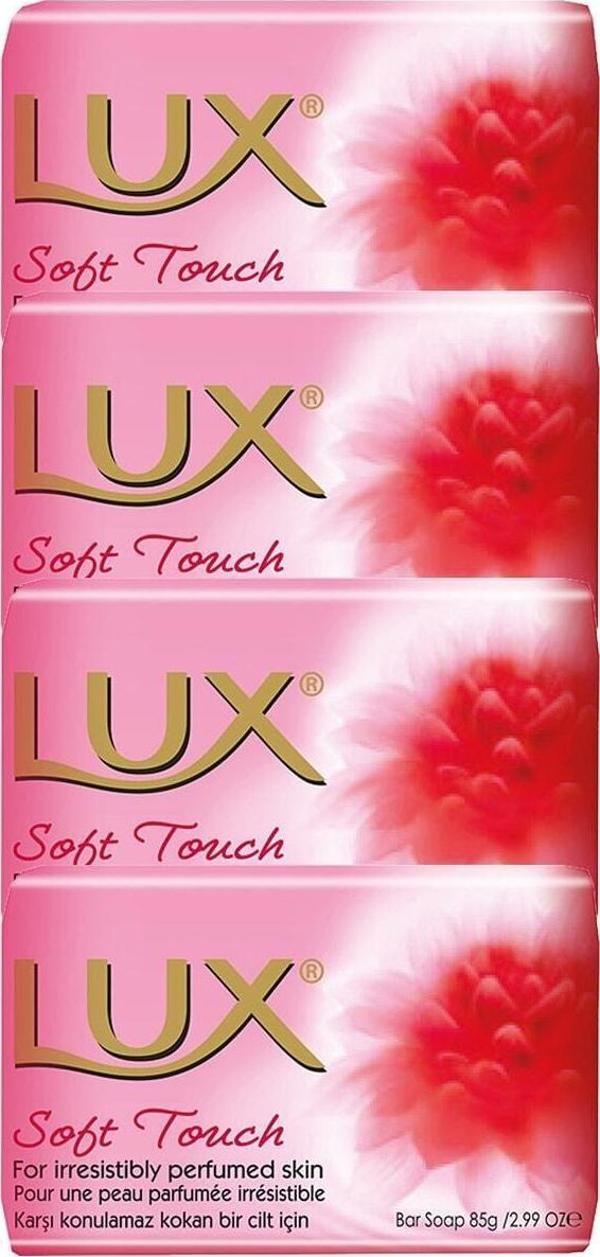 Lux 4 Ad. Lüx Sabun Pembe80 Gr. Soft Touch - Image 1