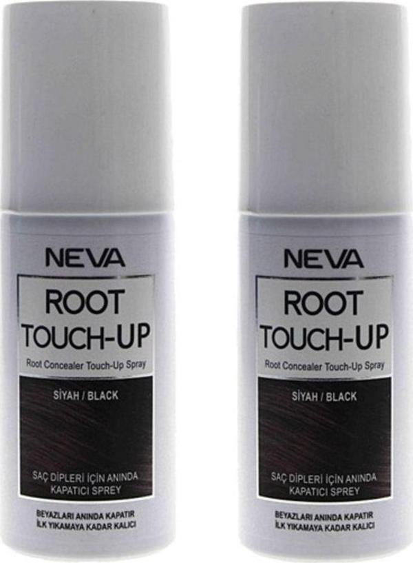 Neva 2 Adet Root Touch-Up Siyah 75 Ml. Sprey Saç Boyası - Image 1