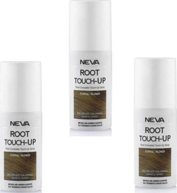 Neva Root Touch Up Sprey Kumral 75 Ml 3 Adet - Image 1
