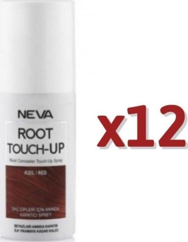 Neva Root Touch-Up Saç Dibini Anında Kapatan Sprey 75 Ml Kızıl 12 Adet - Image 1