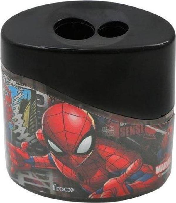 Spider Man Hazneli & Çift Bıçaklı Kalemtıraş - Image 1