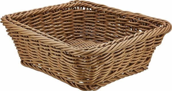 Plastik Kare Ekmek Sepeti 19 Cm - Image 1