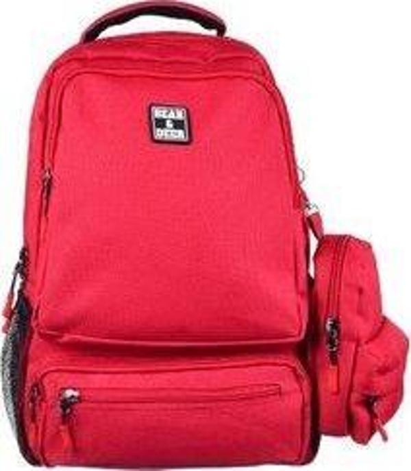 BearAndDeer B&D Kangroo Sırt Çantası Kırmızı Bd-Cn0261 - Image 1