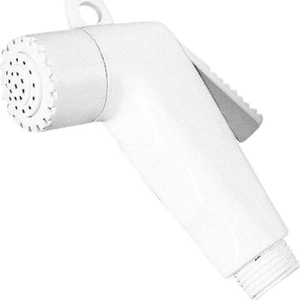 Nuova Rade Shower Head, ABS, Short, 1/2" Thr. w/o Hose, White - Image 1