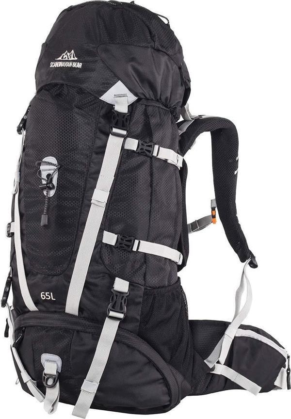 QuickUP Hiking Sırt Çantası 65 Litre-SİYAH - Image 1