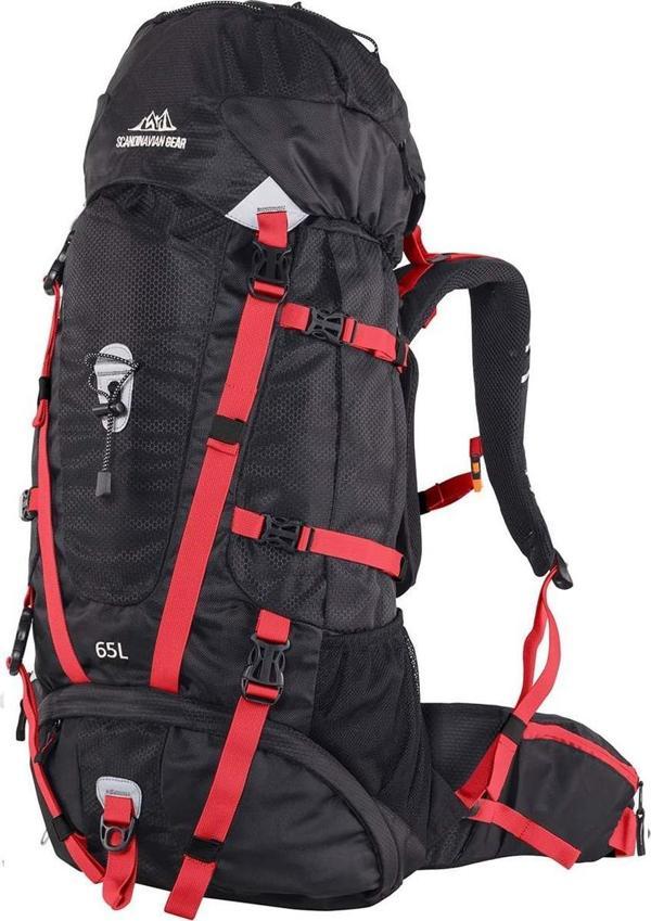QuickUP Hiking Sırt Çantası 65 Litre-SİYAH - Image 1