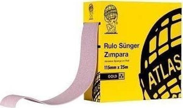 Atlas Gold 120 Kum Sünger Zımpara 115 mm 1 Metre - Image 1