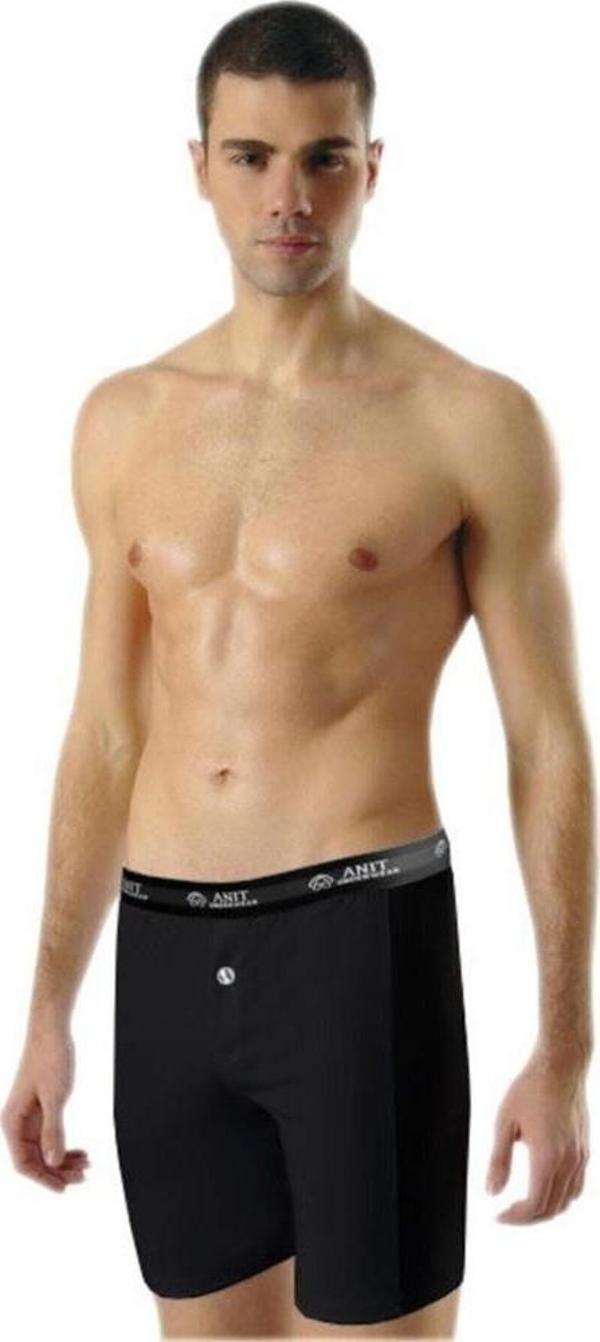 6 lı Paket Anıt Erkek Likralı Uzun Boxer 1114 - Image 1