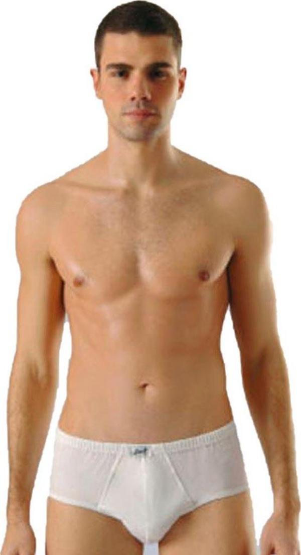 Anıt Erkek Slip Külot Yüzde Yüz Pamuklu Erkek Külot Beyaz 1150 - Image 1