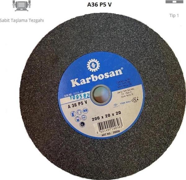 Karbosan 200X20X20 36 Kum NK Taşlama Taşı - Image 1