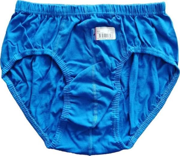 12 li Paket Seher Yıldız Erkek Renkli Büyük Beden Slip Külot 0005 - Image 1