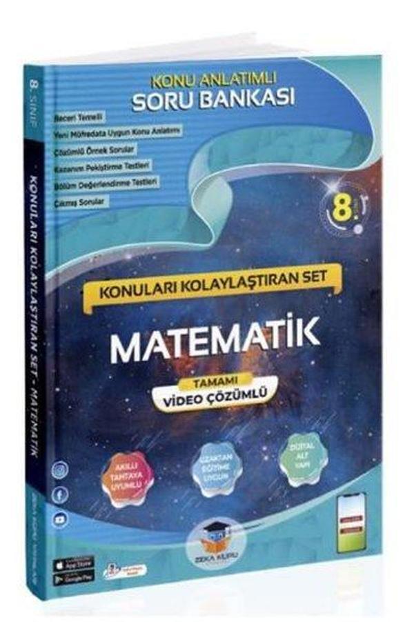 8. Sınıf LGS Matematik Konu Anlatımlı Soru Bankası - Zeka Küpü Yayınları - Image 1