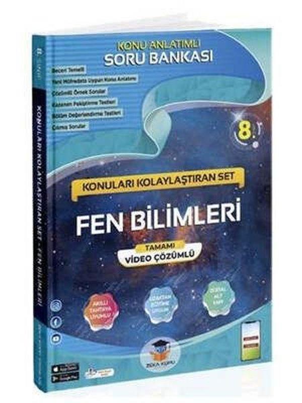 8. Sınıf LGS Fen Bilimleri Konu Anlatımlı Soru Bankası - Zeka Küpü Yayınları - Image 1