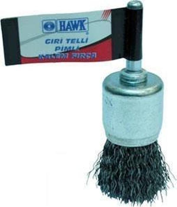 Hawk 11143 12 mm Gri Telli Pimli Kalem Fırça - Image 1