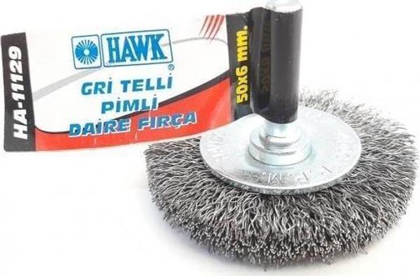 Hawk HA11129 Pimli Gri Tel Daire Fırça 50x6 mm - Image 1