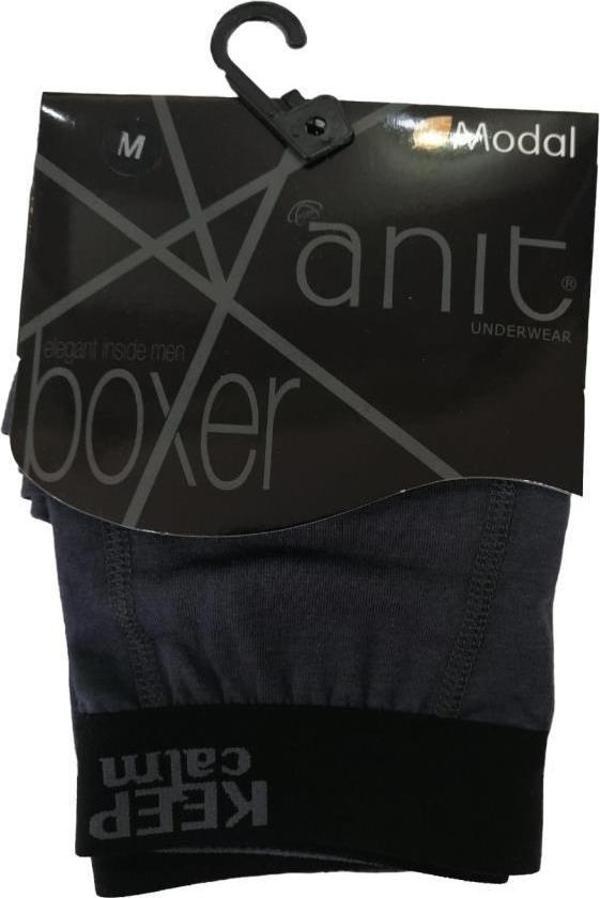 6 Adet Anıt Erkek Modal Likralı Boxer Renk Seçenekli 1266 - Image 1