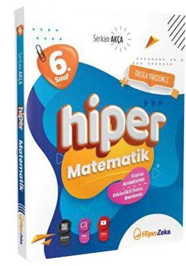 6. Sınıf Hiper Matematik Konu Anlatımlı & Etkinlikli Soru Bankası - Hiper Zeka - Image 1