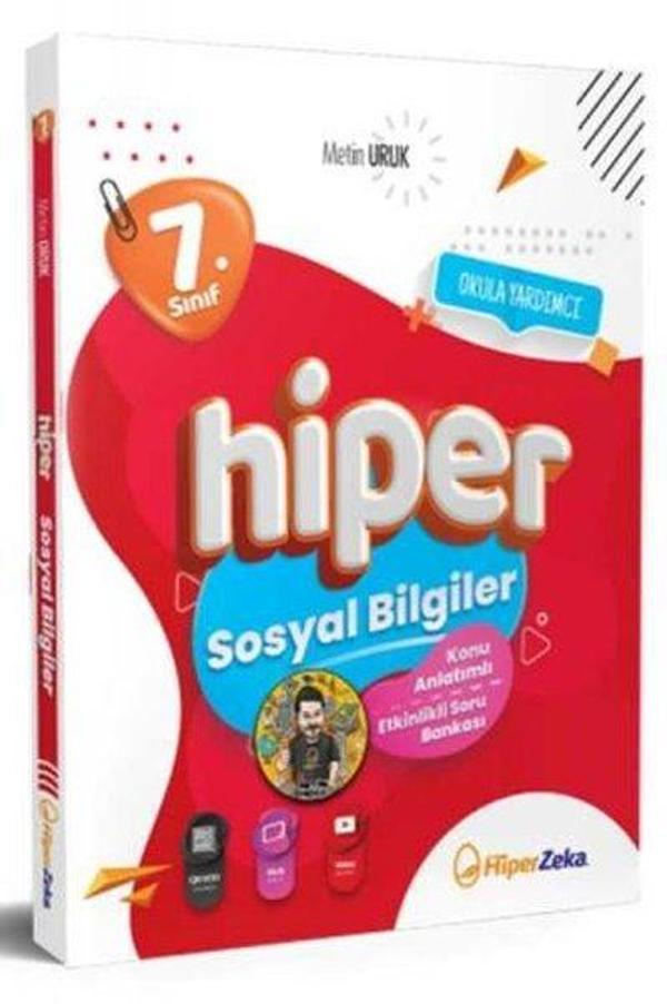 7. Sınıf Hiper Sosyal Bilgiler Konu Anlatımlı & Soru Bankası - Hiper Zeka - Image 1