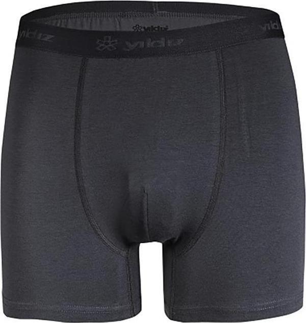 3 Adet Yıldız Erkek Modal Likralı Boxer Short Füme 38 - Image 1