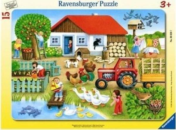 Ravensburger Was Gehort Wohın (15 Parça, Çerçeveli) 60207 - Image 1