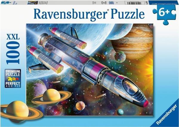 Ravensburger 100 Parça Puzzle Uzay Görevi 129393 - Image 1