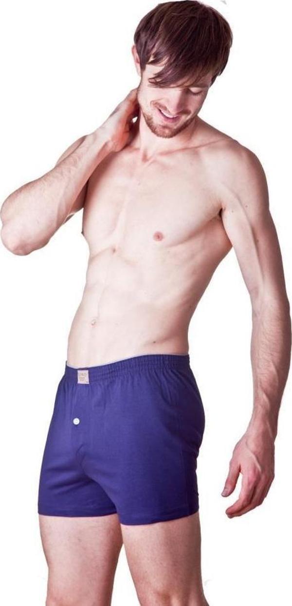 Dono Erkek Düz Renk Pamuklu Penye Boxer 1110 - Image 1