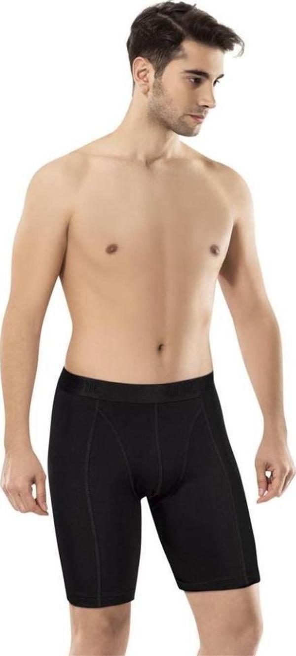 6 lı Paket Anıt Erkek Uzun Likralı Boxer 1276 - Image 1