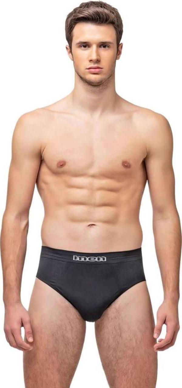 Elite Life 910 Erkek Dikişsiz Slip Külot Düz Renk - Image 1