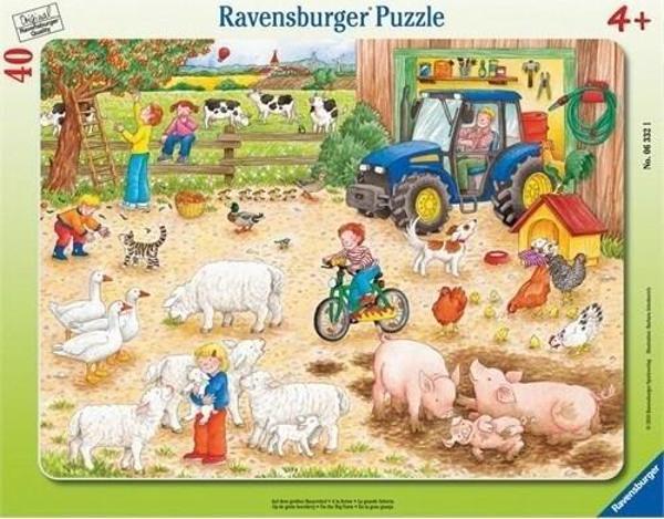 Ravensburger Büyük Çiftlik (40 Parça, Çerçeveli) RPC063321 - Image 1