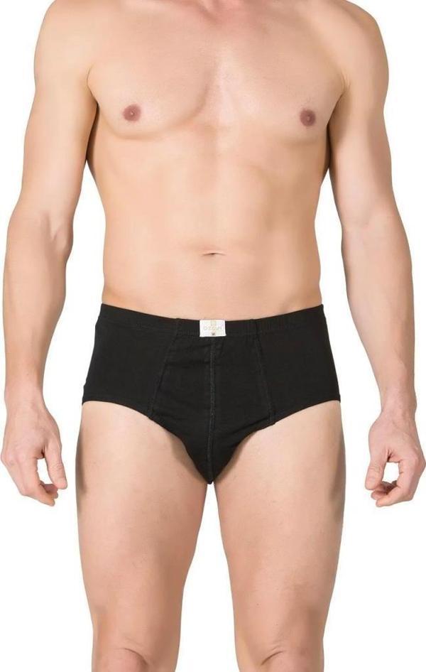 10 lu Paket Özkan Erkek Yüzde Yüz Pamuklu Slip Külot 0037 - Image 1