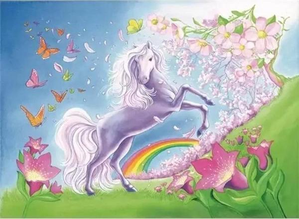 Ravensburger Gökkuşağı Atları - 2x24 Parçalı 091935 - Image 1