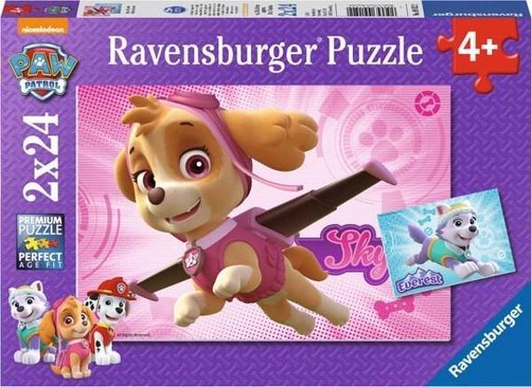 Ravensburger Puzzle 2 x 24 Parça Paw Patrol 91522 - Image 1