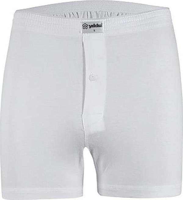 Yıldız Erkek Taşma Lastik Düz Renk Penye Boxer Short 43 - Image 1