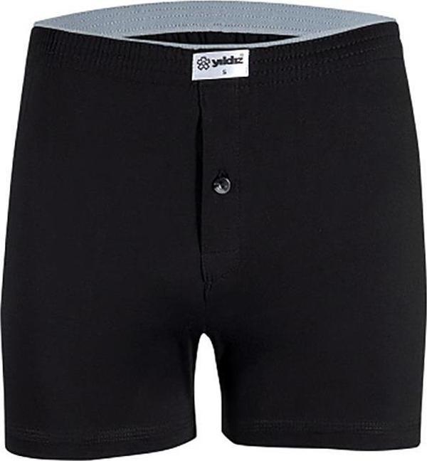 Yıldız Erkek Taşma Lastik Düz Renk Penye Boxer Short 43 - Image 1