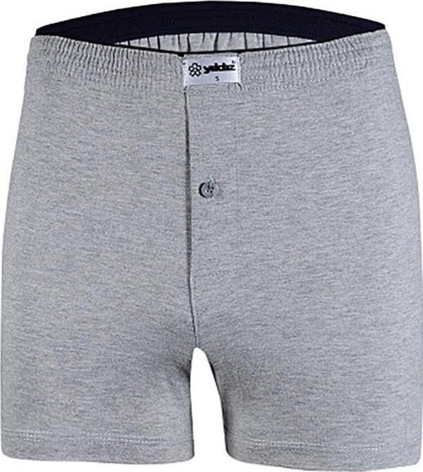 Yıldız Erkek Taşma Lastik Düz Renk Penye Boxer Short 43 - Image 1