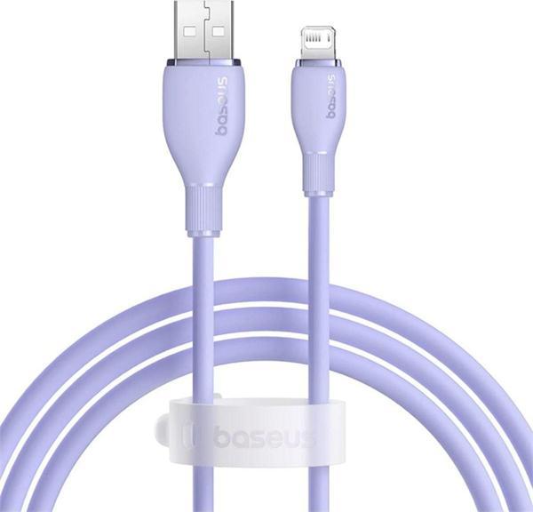 Baseus Pudding Usb-A Light 2.4A Kablo 1.2 Metre Mor (P10355700511-00) - Image 1