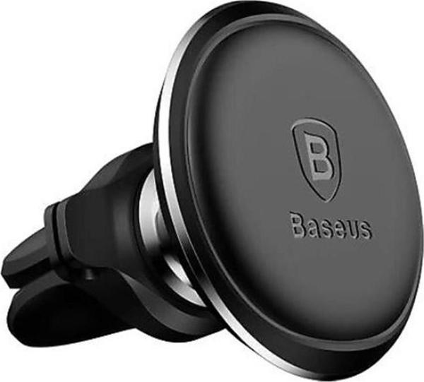 Baseus Small Ears Manyetik Araç Tutucu Dikey Siyah (C40141403113-00) - Image 1
